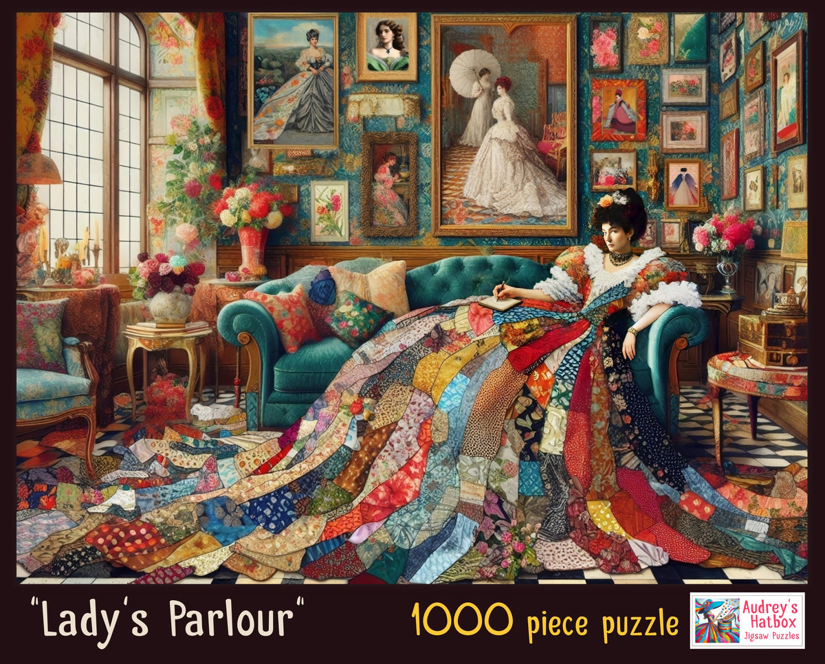 Lady's Parlour Jigsaw Puzzle