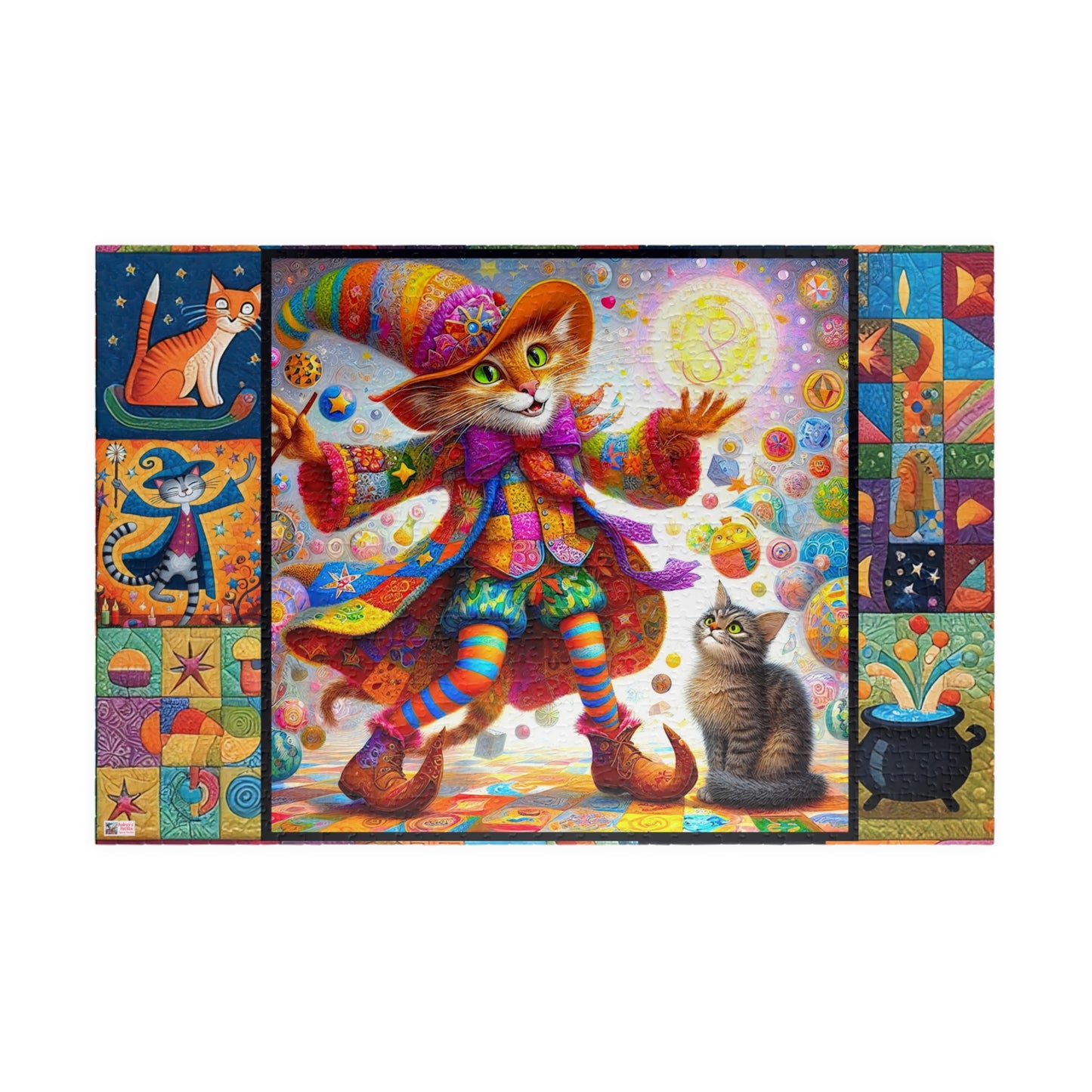Wizard Cat Patchwork