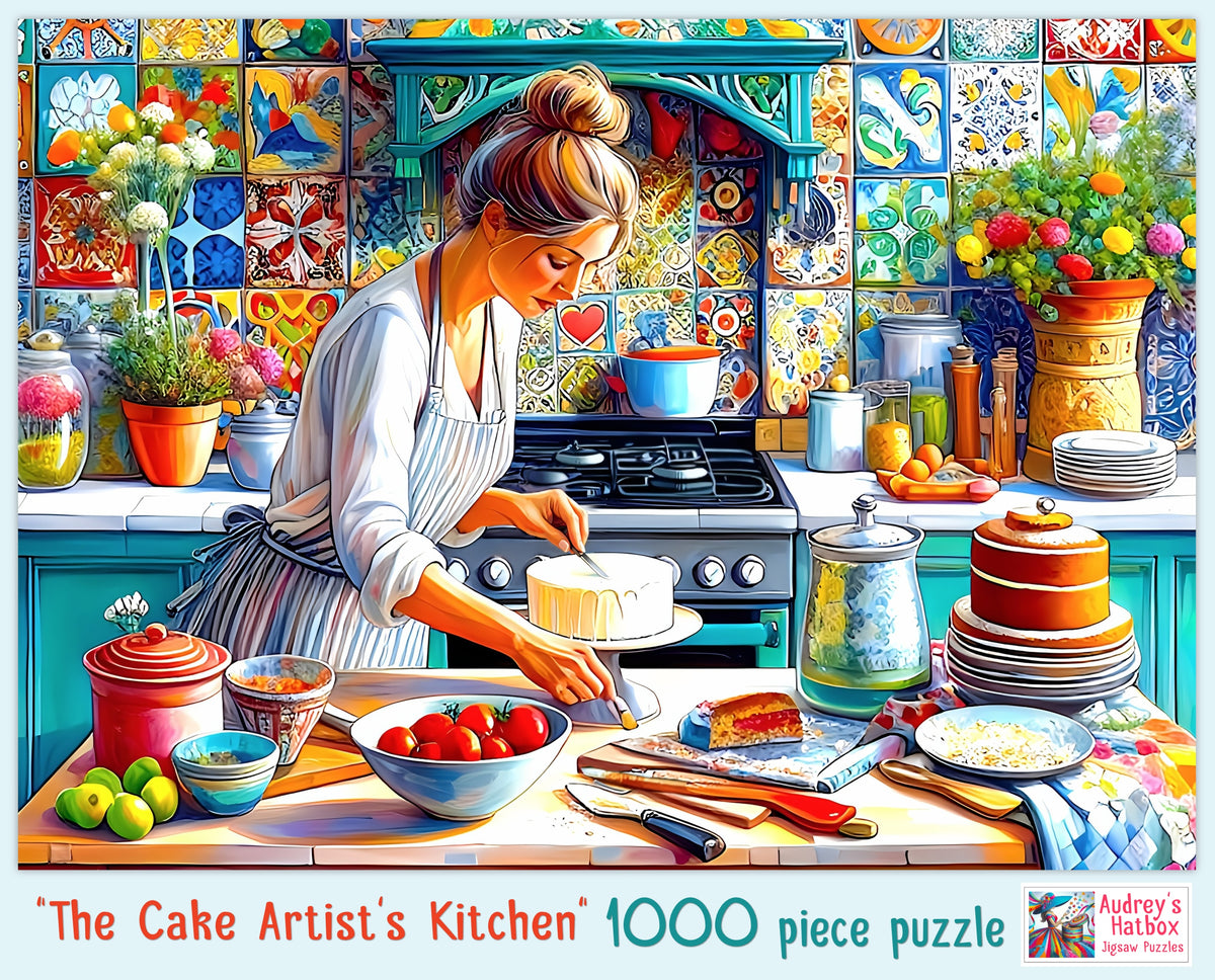 Cake Artist's Kitchen Jigsaw Puzzle