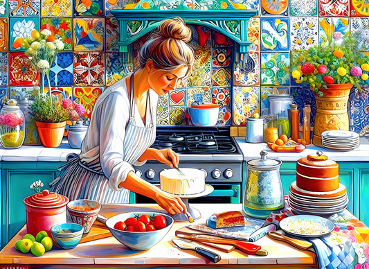 Cake Artist's Kitchen Jigsaw Puzzle