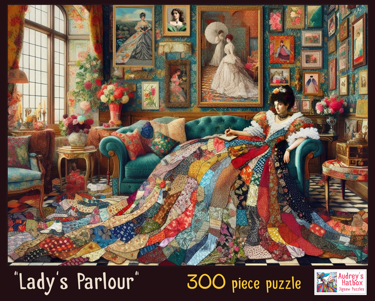 Lady's Parlour Jigsaw Puzzle