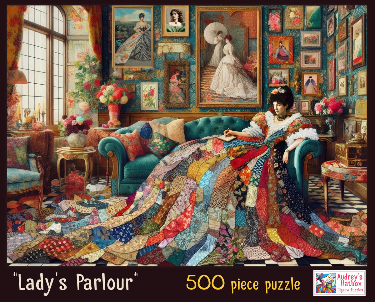 Lady's Parlour Jigsaw Puzzle