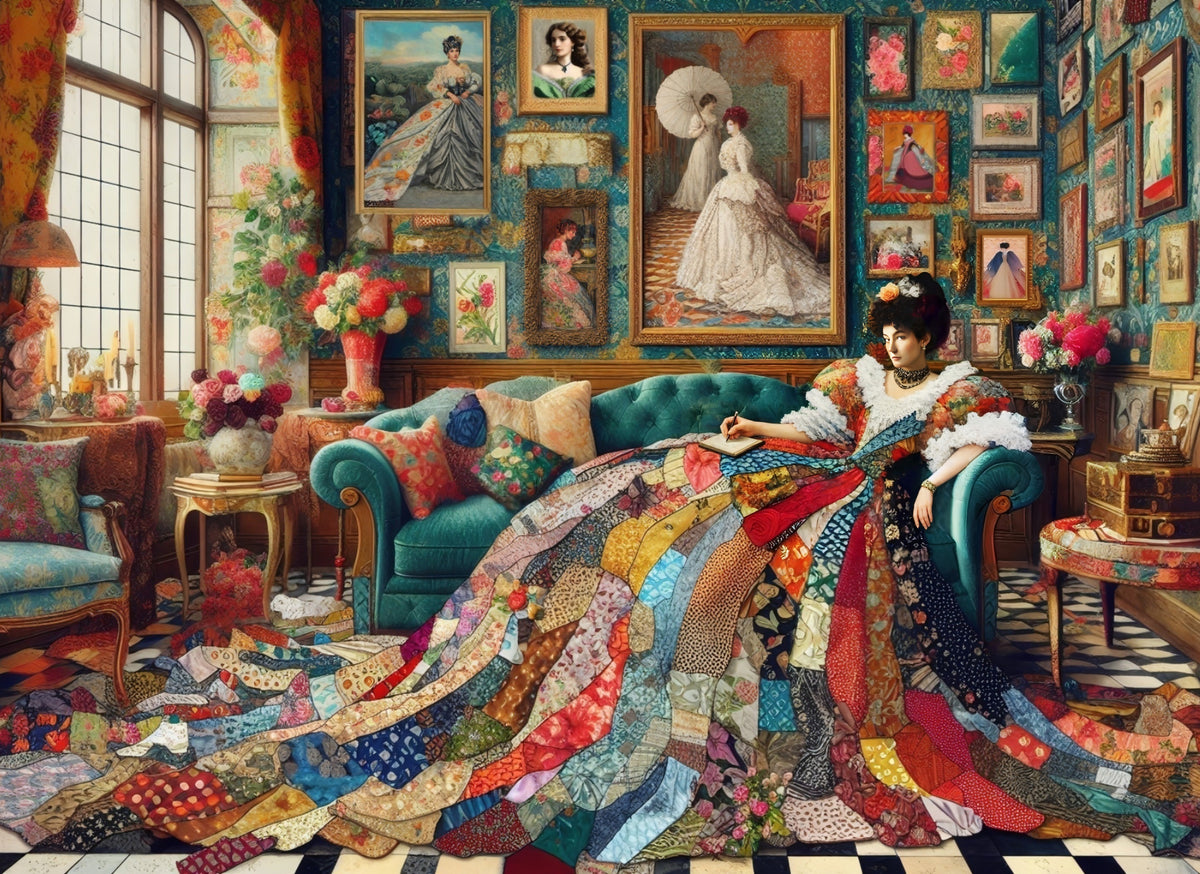 Lady's Parlour Jigsaw Puzzle
