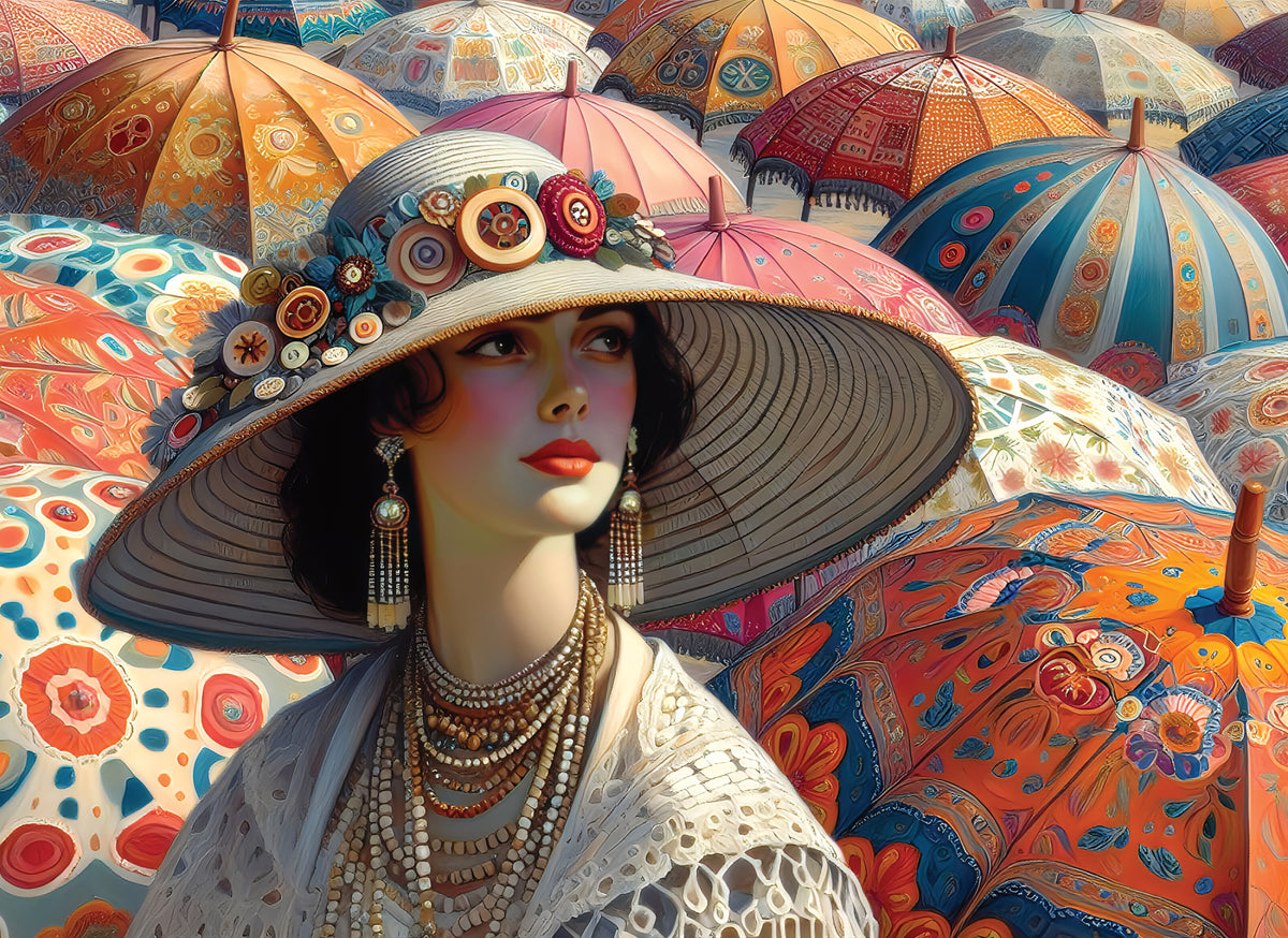 Parade of the Parasols Jigsaw Puzzle