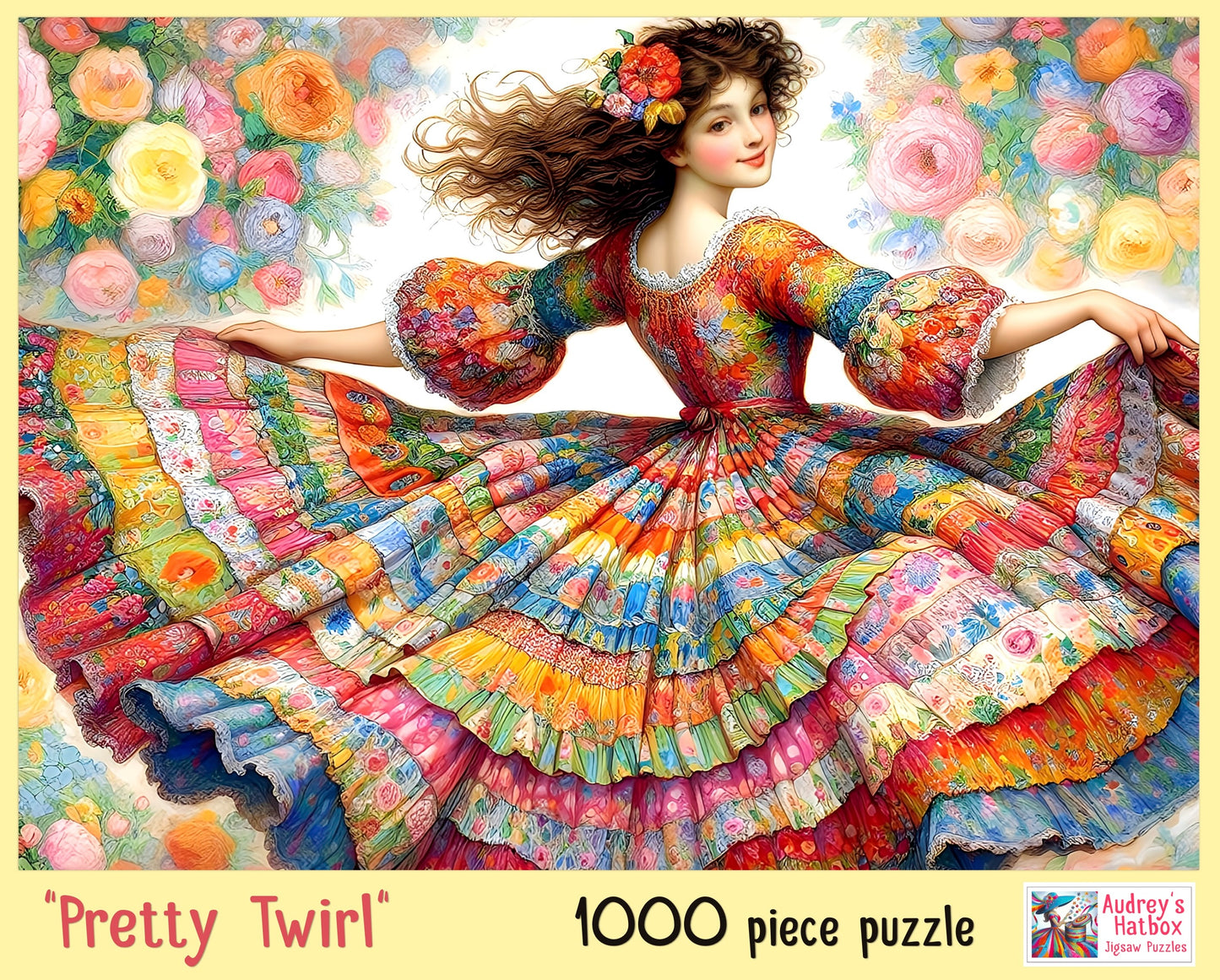 Pretty Twirl Jigsaw Puzzle