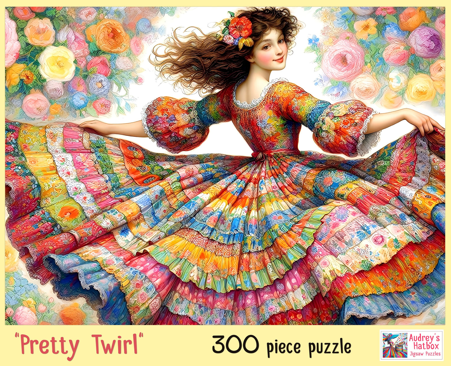 Pretty Twirl Jigsaw Puzzle