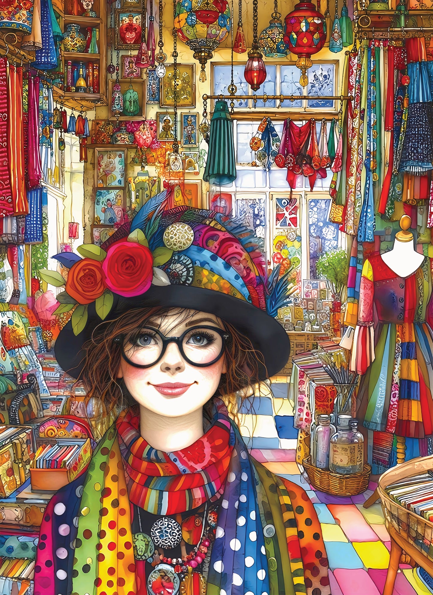 Quirky Treasures Jigsaw Puzzle