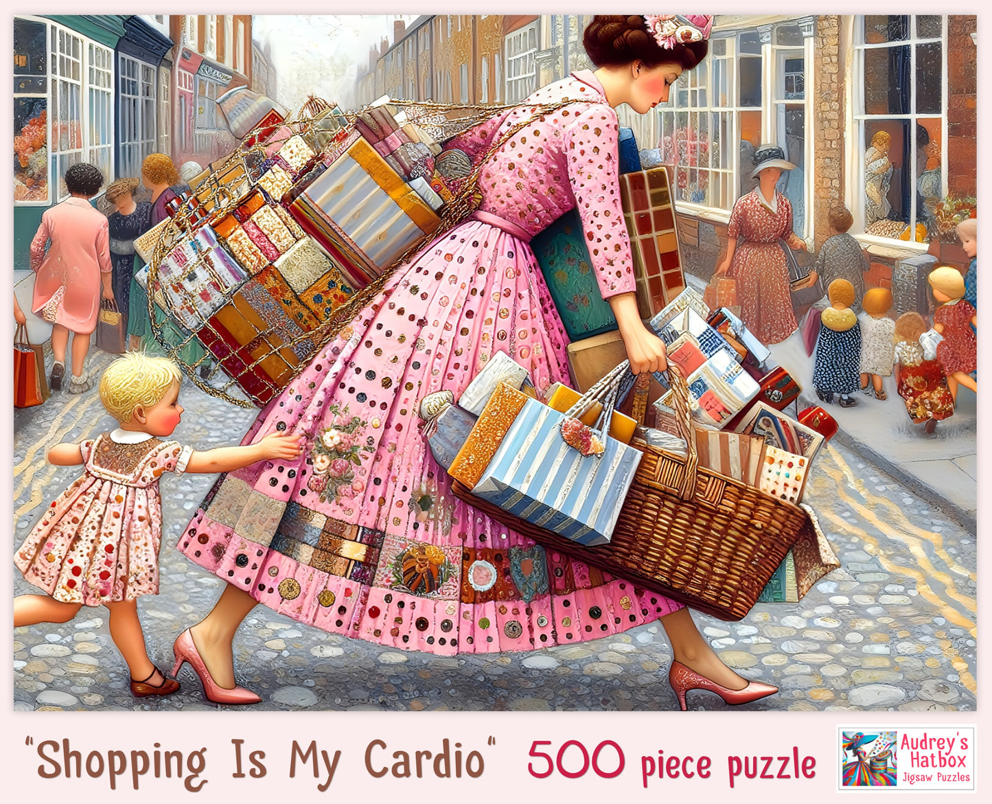 Shopping Is My Cardio Jigsaw Puzzle
