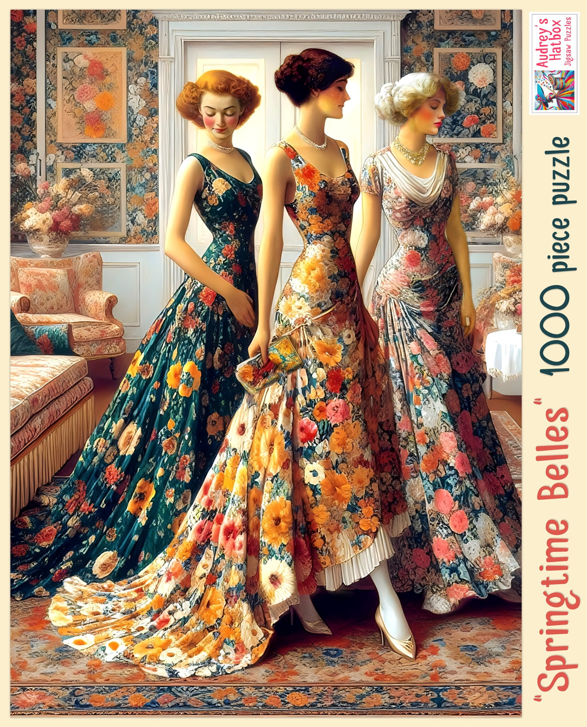 Springtime Belles Jigsaw Puzzle