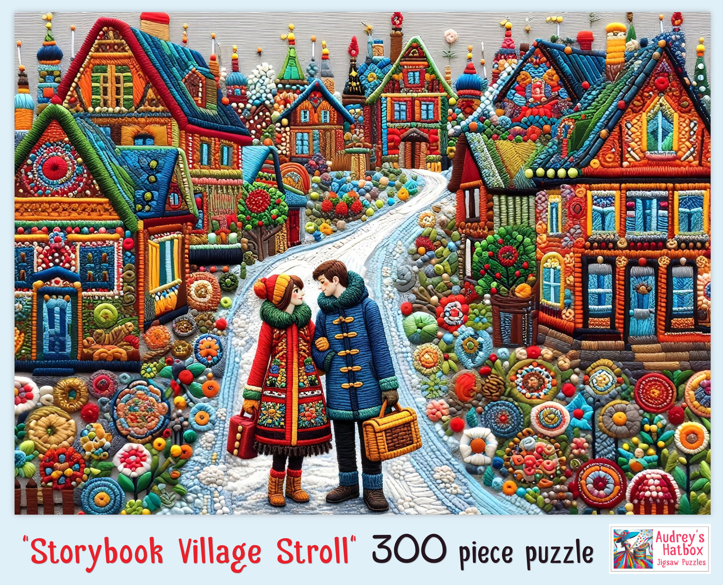 Storybook Village Stroll Jigsaw Puzzle
