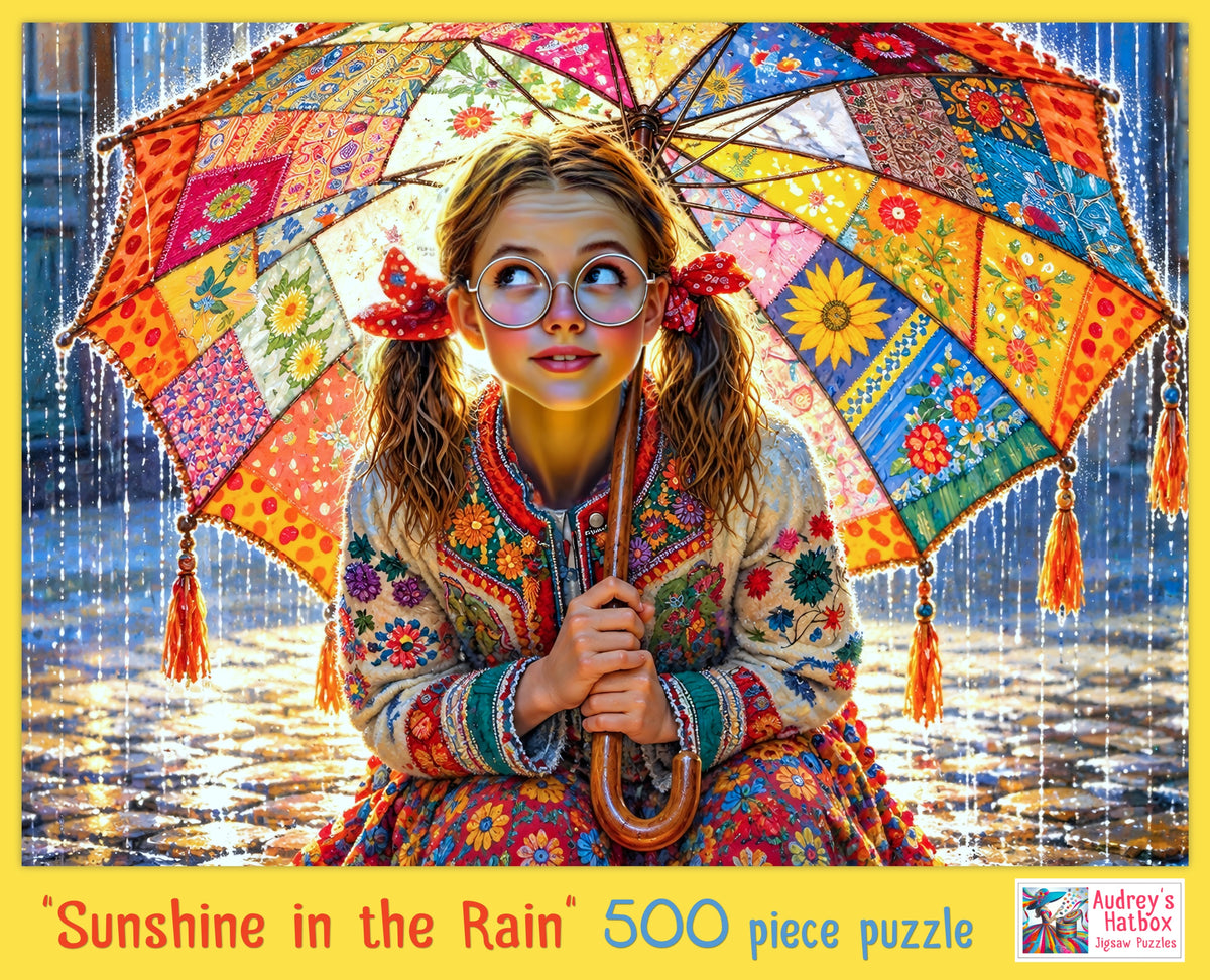 Sunshine in the Rain Jigsaw Puzzle