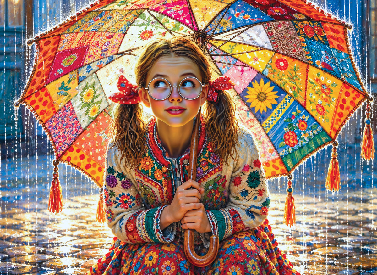 Sunshine in the Rain Jigsaw Puzzle