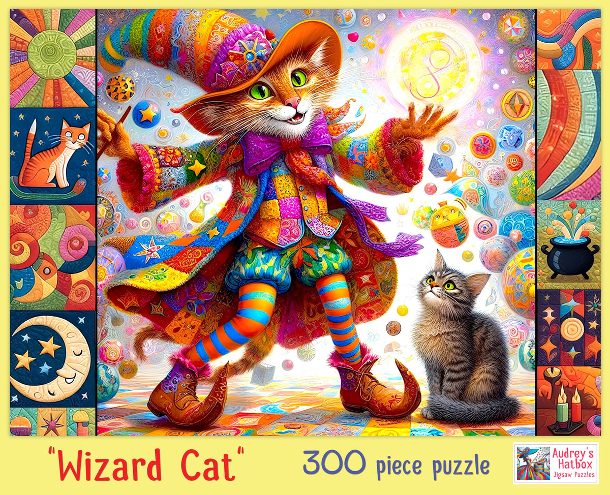 Wizard Cat Jigsaw Puzzle