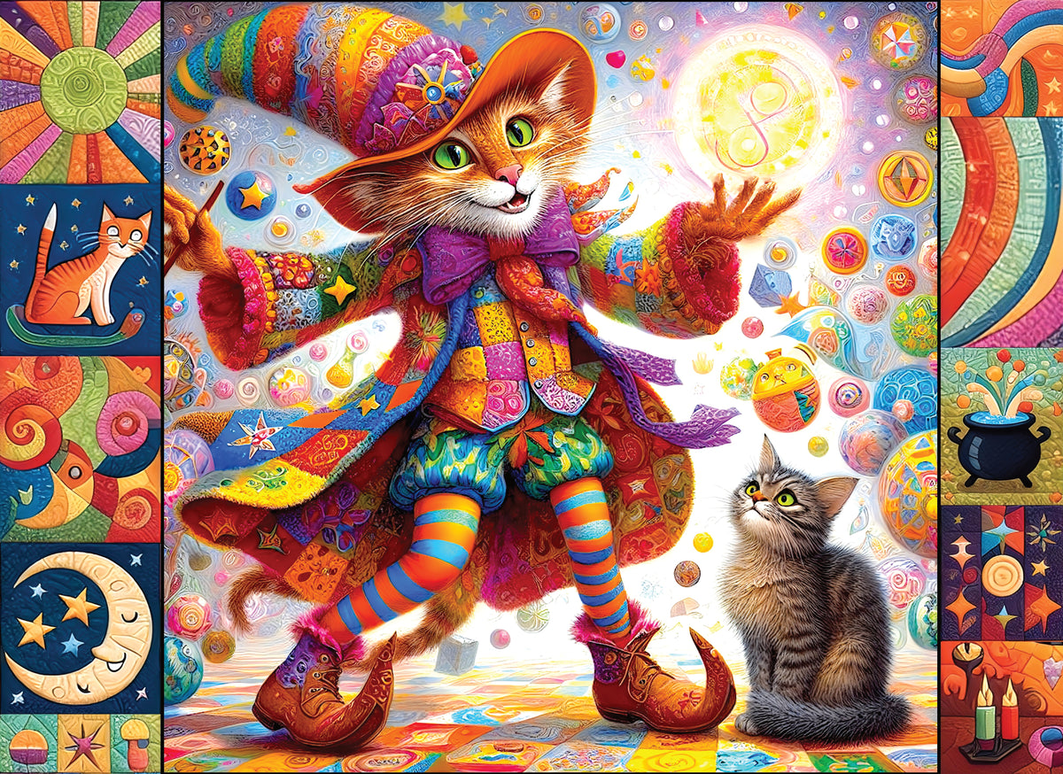 Wizard Cat Jigsaw Puzzle
